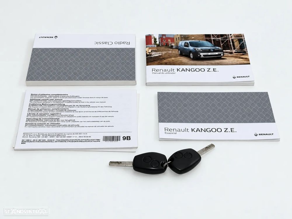 Renault KANGOO Z.E. 33 KW - IVA DEDUTIVÉL - BATERIAS PRÓPRIAS - 44