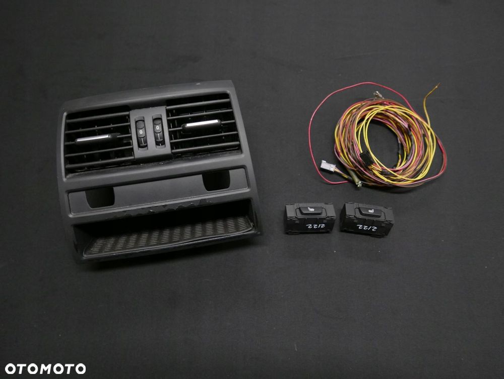 bmw f10 fotele wnętrze oyster lccx monitor dvd - 10