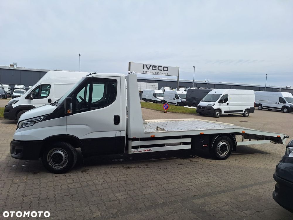 Iveco 35S18 Pomoc Drogowa Najazd Laweta Krajowy Ledy Nawigacja Poduszki Pomocnicze ! - 7