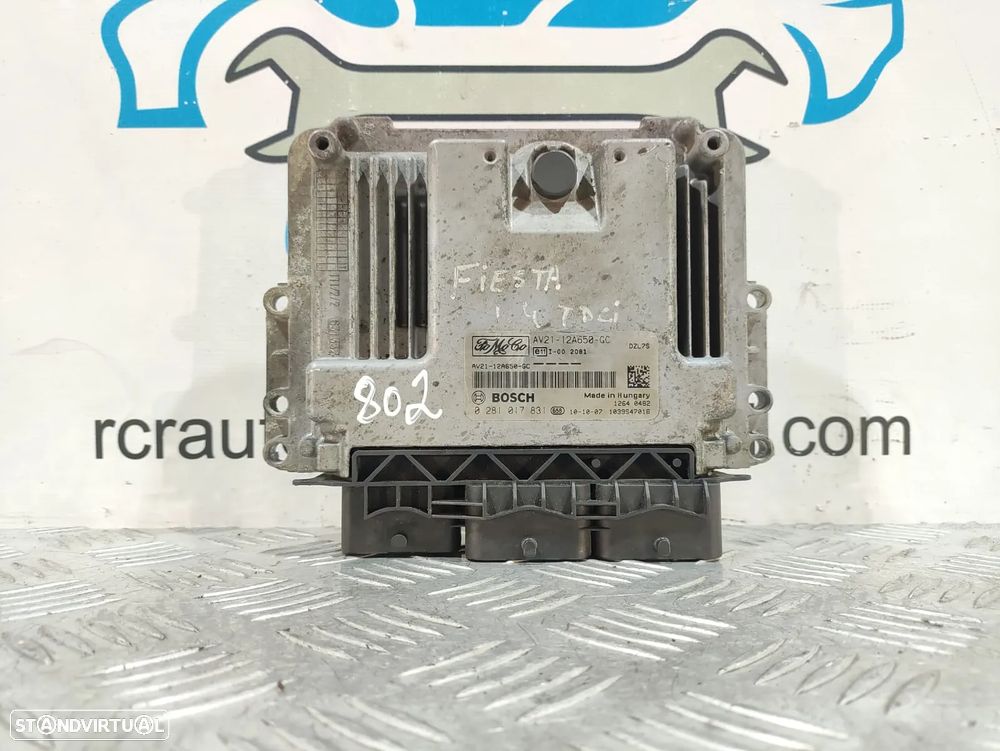 Centralina ECU motor Bosch Ford Fiesta 1.4 TDCI - 5