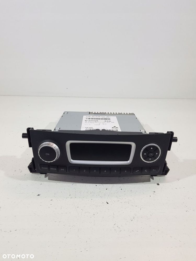 radio base a4519016500 smart fortwo ii 451 07- - 1
