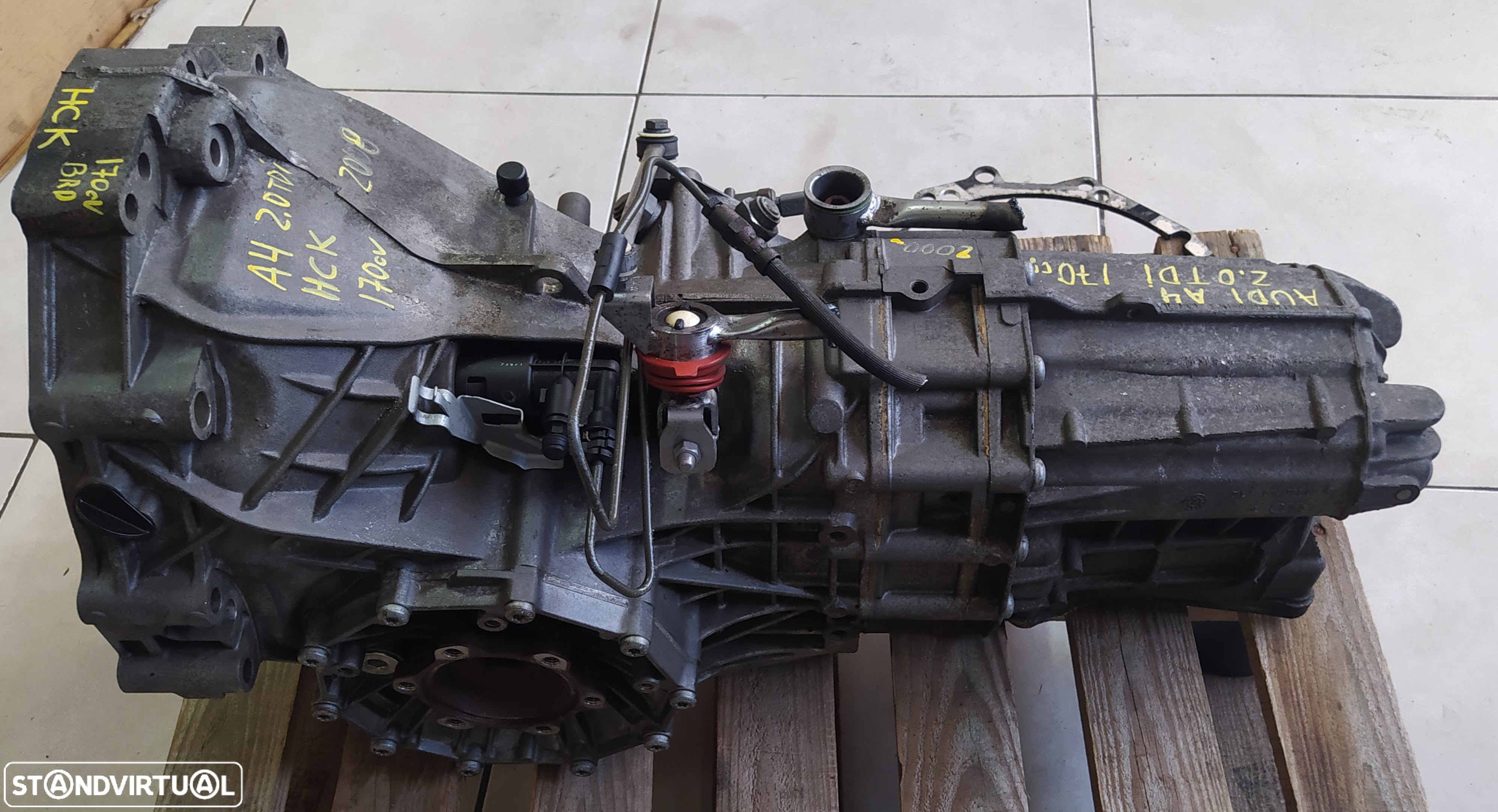motor audi A4 2.0TDI 170cv BRD caixa 6 velcidades HCK - 13