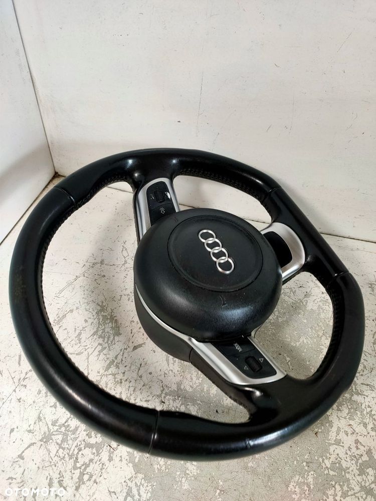 kierownica skóra czarna audi tt 8j kompletna - 5