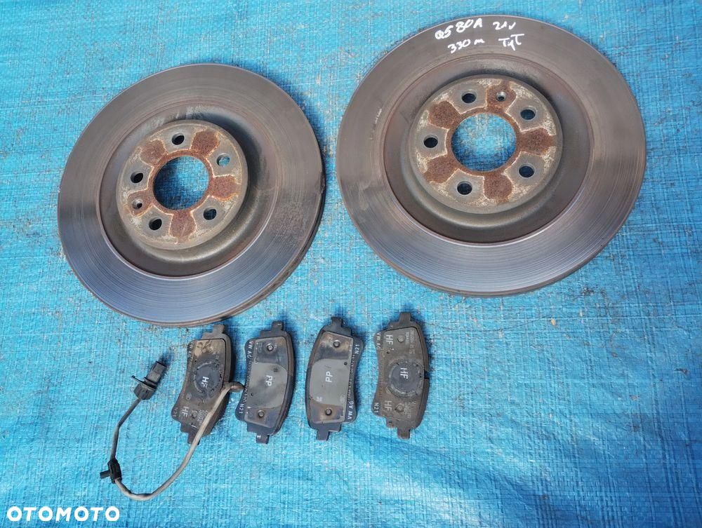Audi Q5 80A Lift Tarcza Hamulcowa Tarcze Hamulcowe Klocki Tył 330mm - 1