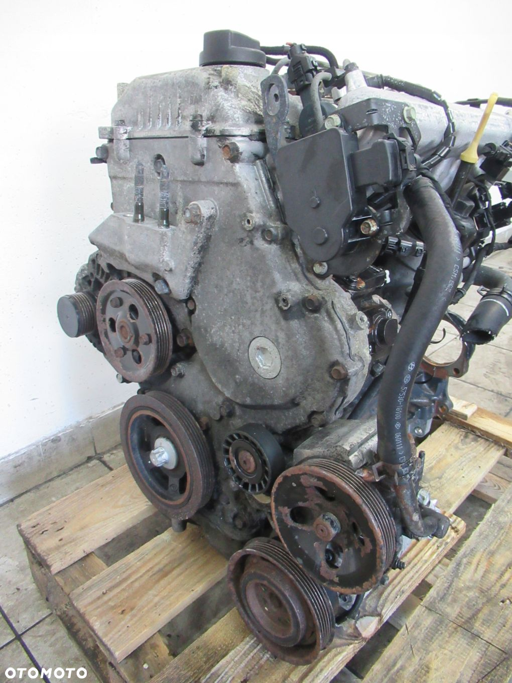 Silnik kompletny KIA Hyundai 1.6 crdi D4FB pompa na pasku - 3