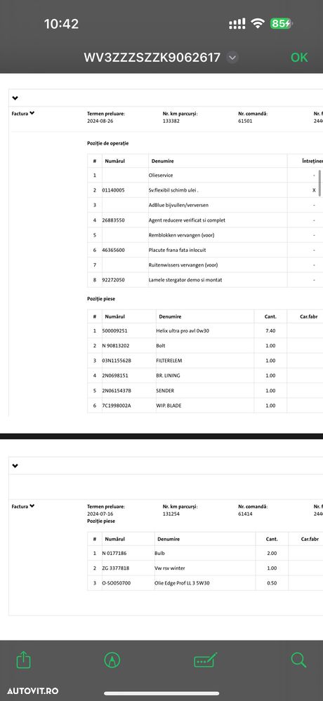 Volkswagen VW Crafter Cub TVA DEDUCTIBIL 35 an 2020 2.0tdi 157.000km Istoric Service Complet la reprezentanta vw Stare foarte buna NU Mercedes Sprinter Duba Iveco Ford transit izoterma - 9