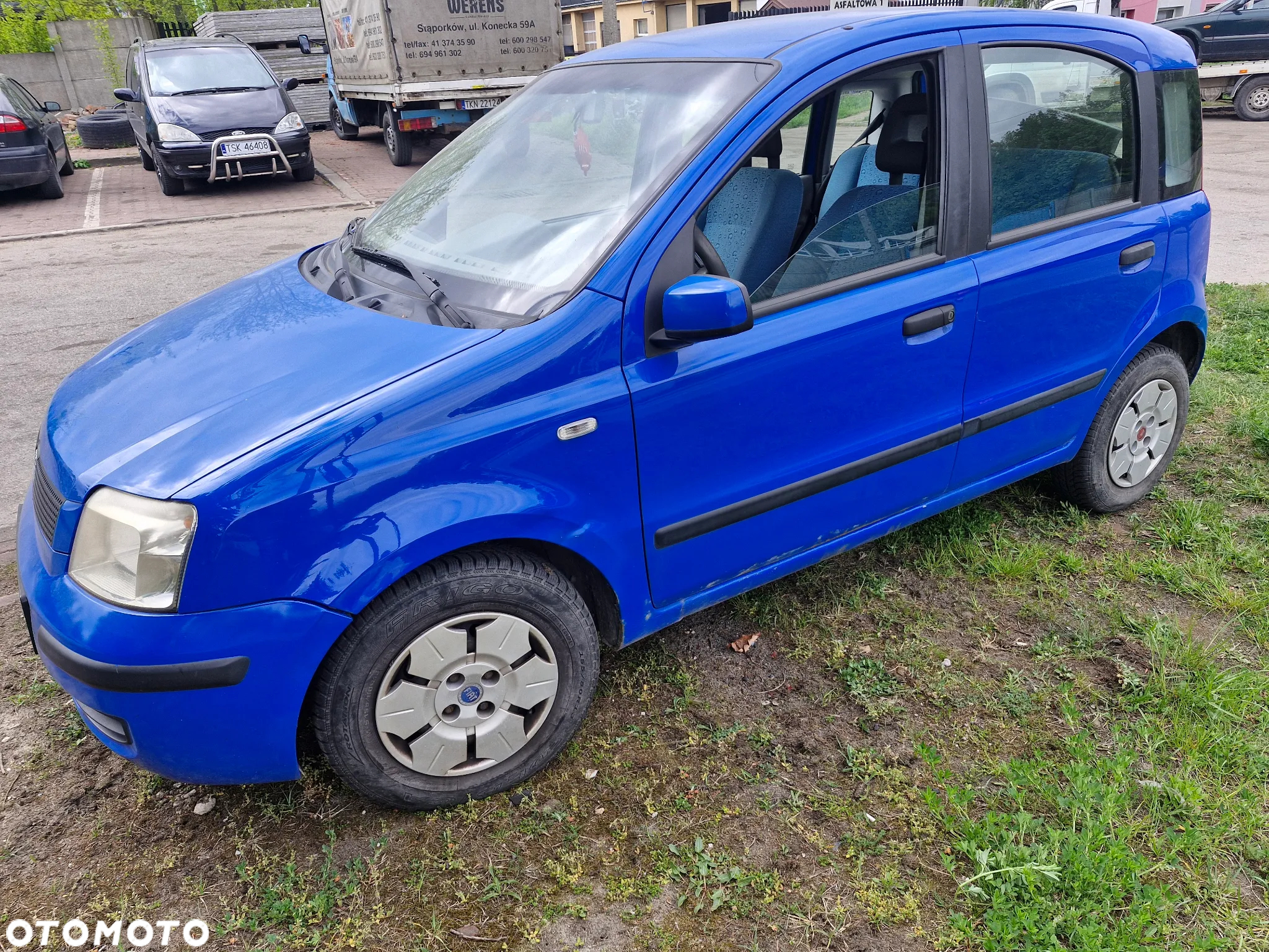 Fiat Panda II maska zderzak klapa szyba lampa drzwi 734/A pojazd na częsci - demontaż - 3