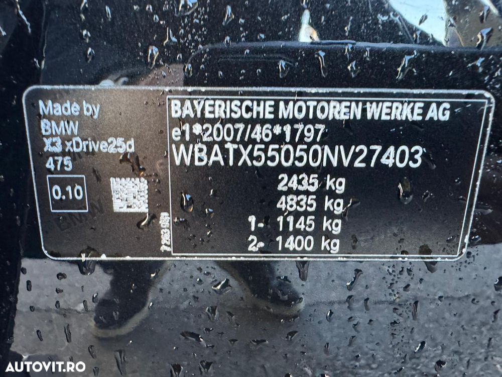 BMW X3 xDrive25d Aut. Luxury Line - 2