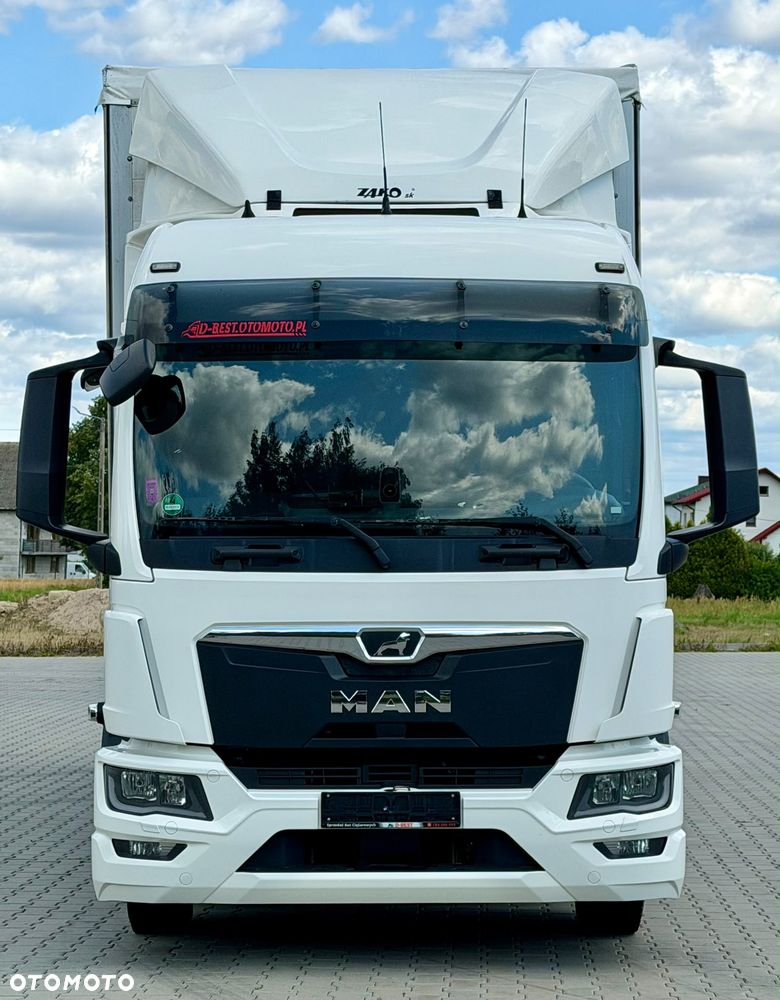 MAN TGL 12.250 / FIRANKA / 18 EUROPALET / AUTOMAT / SYPIALKA / DWA ŁÓŻKA / 2021 ROK / SPROWADZONY - 7