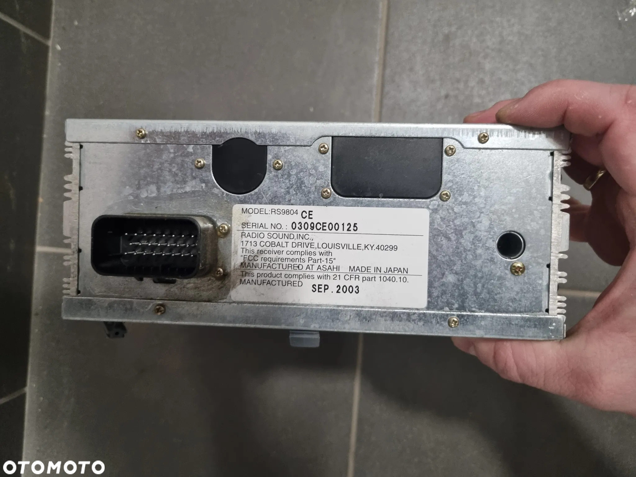 RADIO HARLEY DAVIDSON TOURING 76178-04 - 3