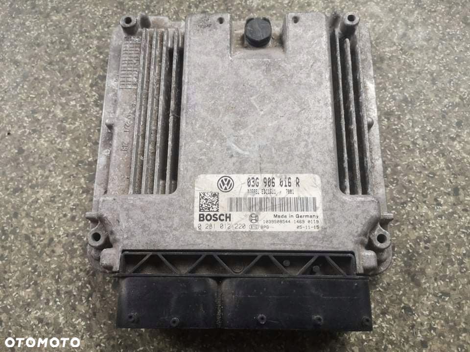 VW GOLF V  1.9 TDI STEROWNIK SILNIKA 03G906016R - 1