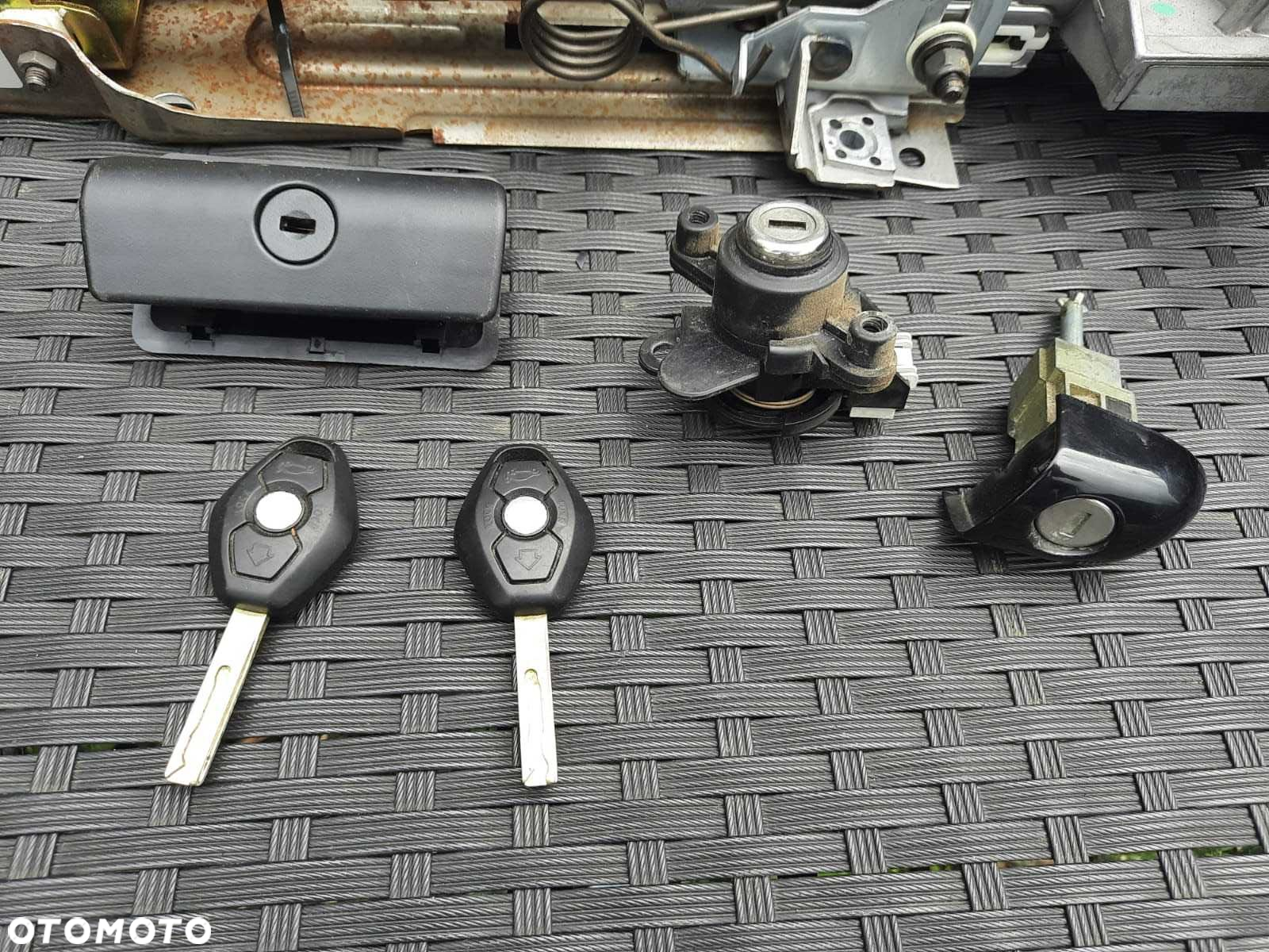 Stacyjka wkładki 2x kluczyk BMW E46 coupe cabrio lift. - 3