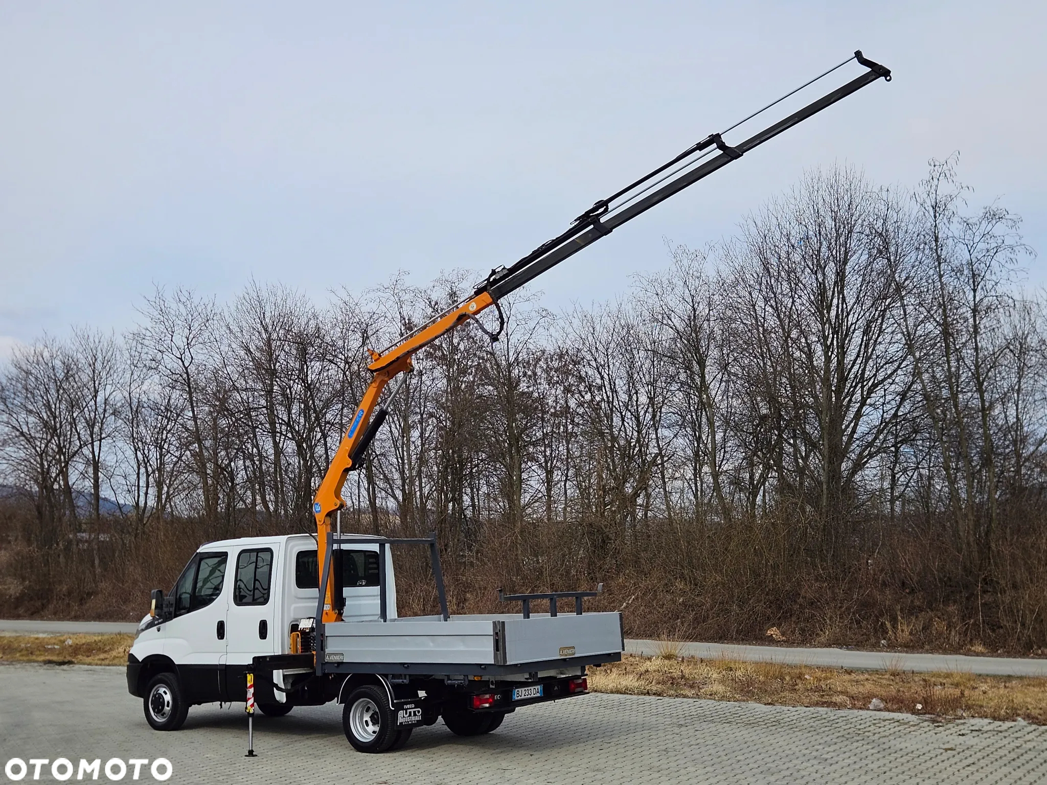 Iveco Daily 35c-15 Doka/Dubel Kabina Skrzynia 2.55M+HDS 9.5 M Effer 28/3S ! Klima ! 3.0 HPI *150 Km ! - 6
