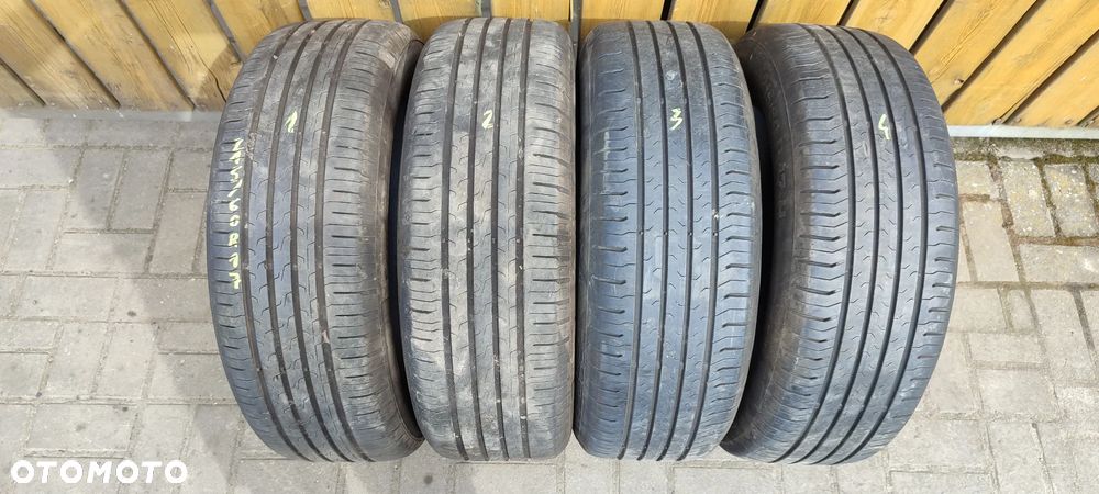 OPONY 215/60R17H CONTINENTAL ECOCONTACT 6 2x(3523) 2x (4819) 6.5 mm LATO KOMPLET 4 SZTUKI - 1