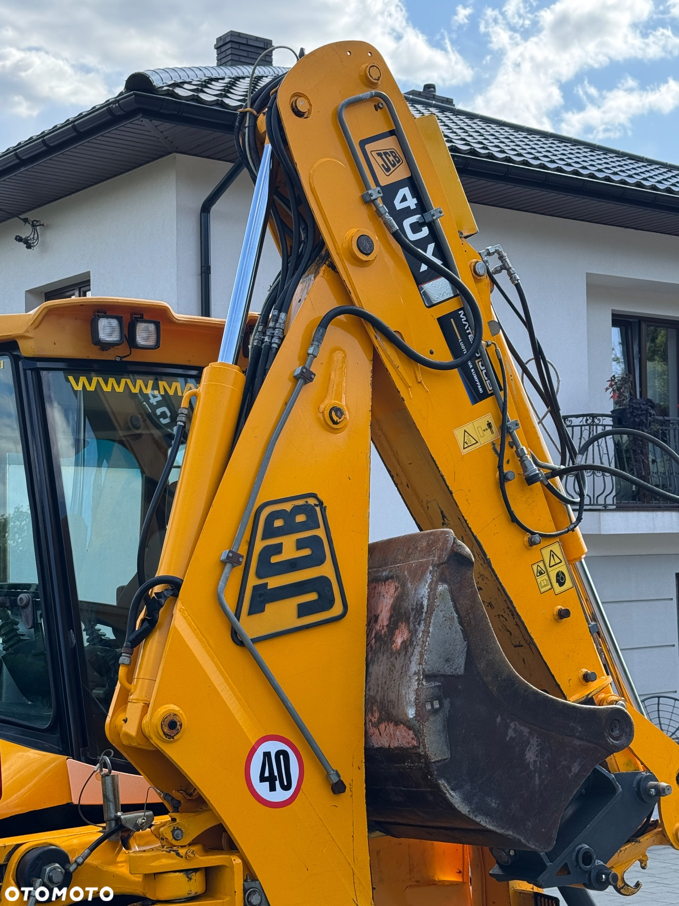 JCB 4CX!! Idealny stan!! Joystick!! Bardzo bogato wyposażona!! [koparko ładowarka] - 22