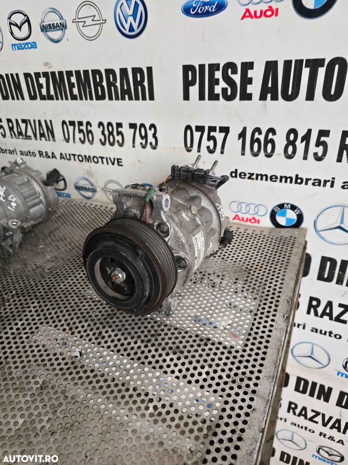 Compresor Clima AC Bmw E90 E91 E87 X1 X3 E81 E83 2.0 D N47 Cod 6987862 LICHIDARE STOC - 1