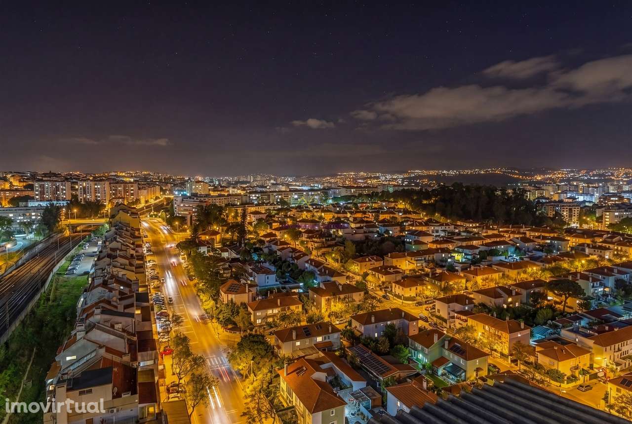 Penthouse única em Benfica - vistas 360º - Grande imagem: 2/35