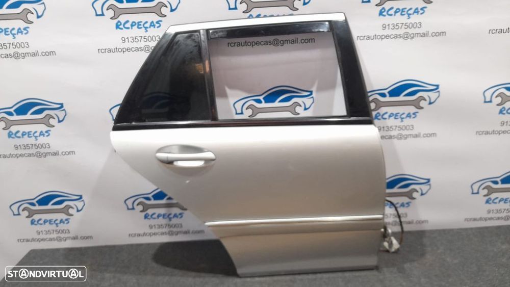 PORTA TRASEIRA TRÁS DIREITA MERCEDES BENZ CLASS C W203 AMG STATION WAGON FECHO ELEVADOR MOTOR PUXADOR VIDRO - 3