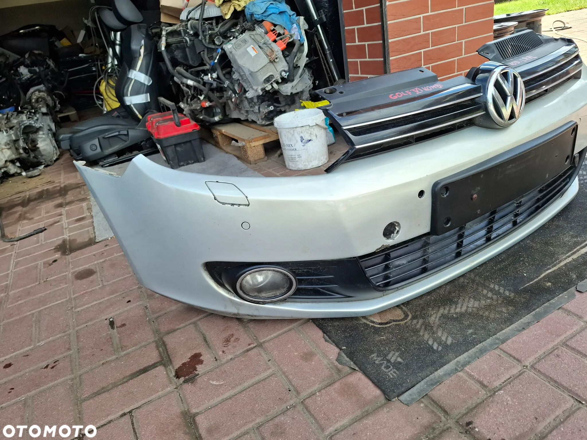 Przedni zderzak VW Golf VI kombi - 3