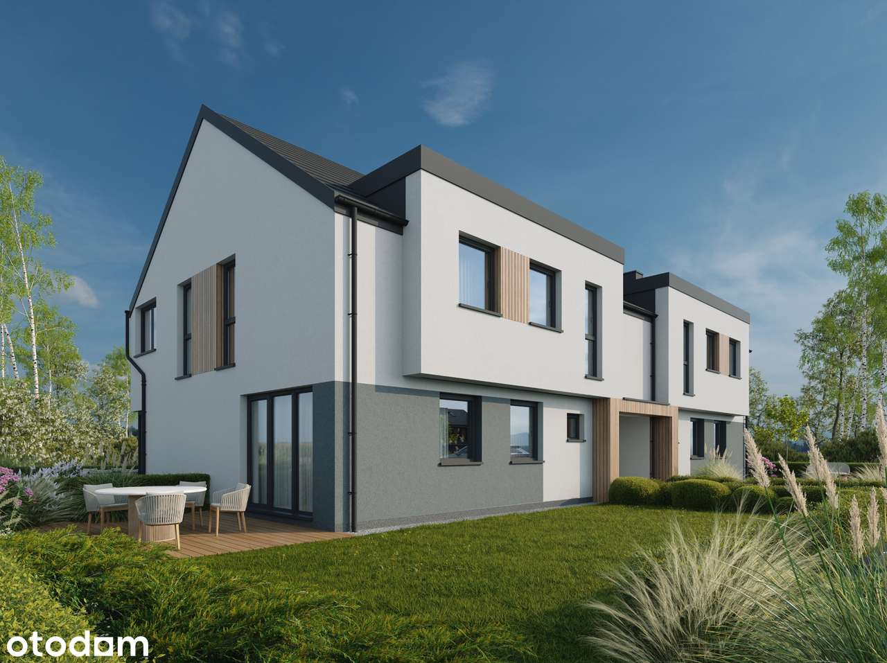 Duży ogród - 139m2 - Mieszkanie 4 pokojowe, dwupoziomowe + strych