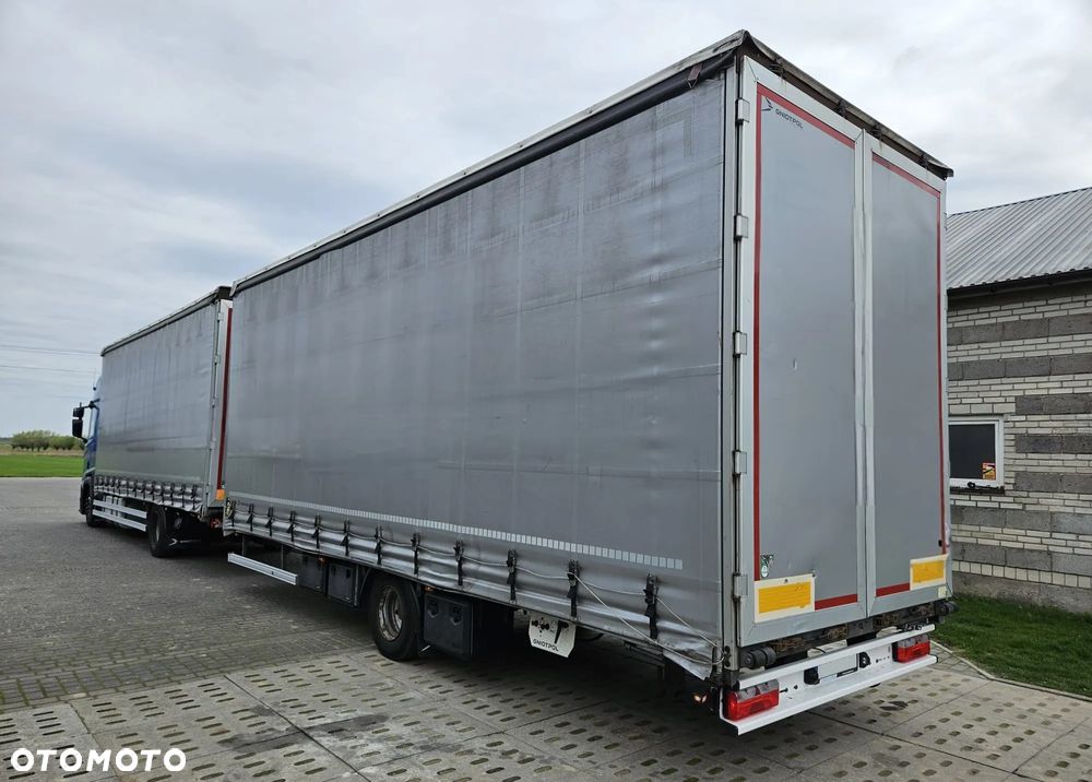 Scania R320 / ZESTAW TANDEM PRZESTRZENNY 120 M3 / 2018 R / GNIOTPOL / EURO 6 - 4