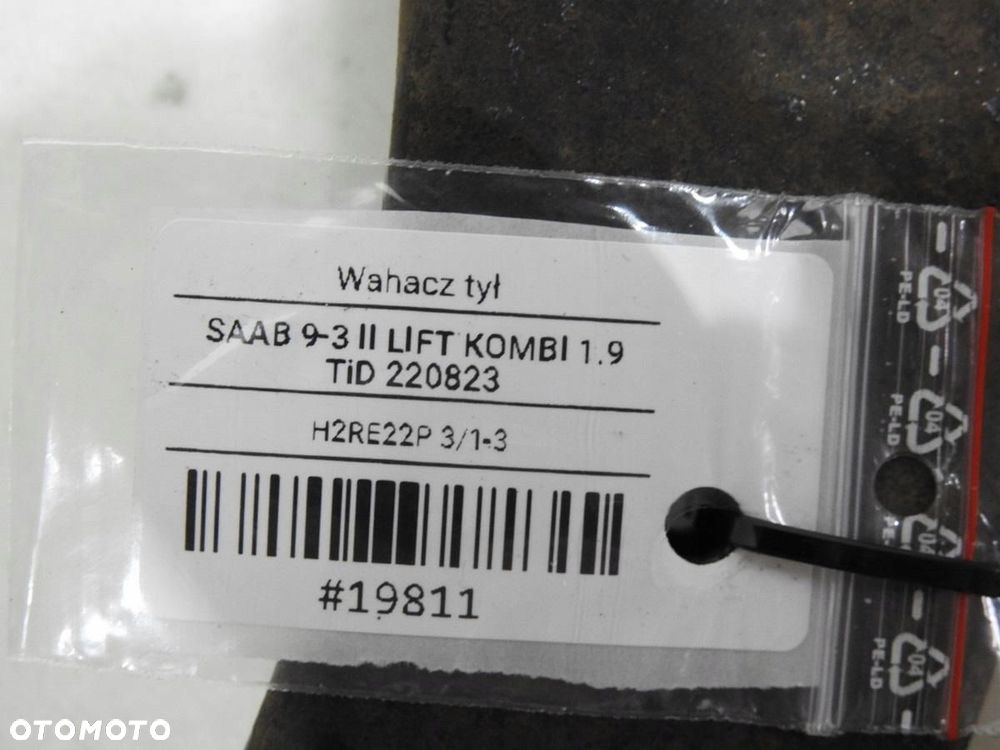 WAHACZ TYŁ TYLNY SAAB 9-3 II 13230274 - 10