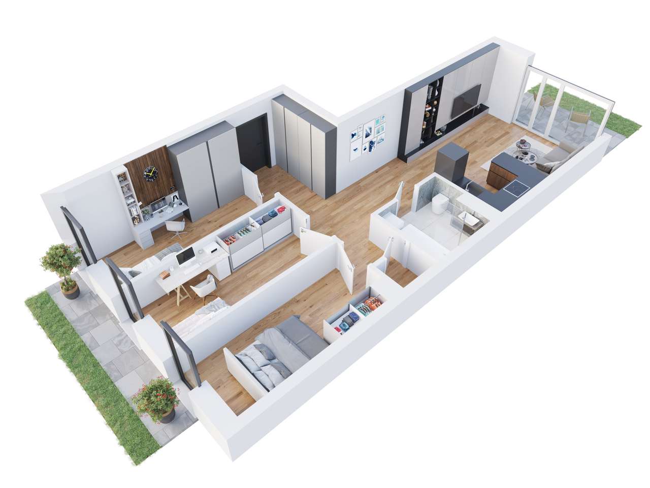 Mieszkanie na sprzedaż, 4 pokoje, 73 m², Łowicz