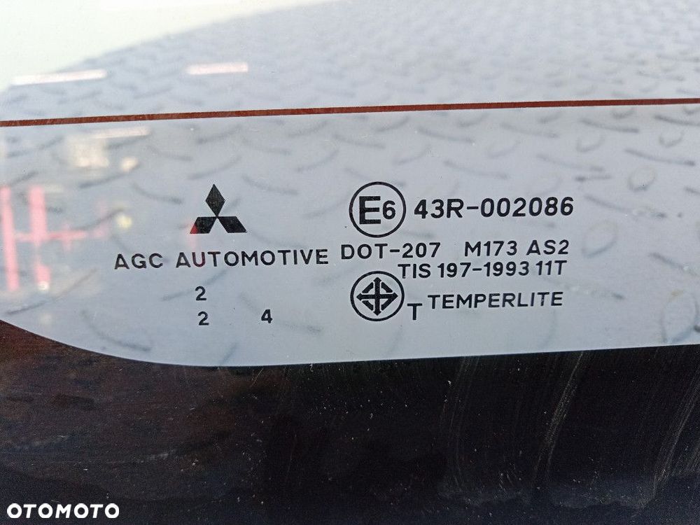 MITSUBISHI L200 IV 06- DOUBLE CAB SZYBA KABINY TYŁ TYLNA - 2