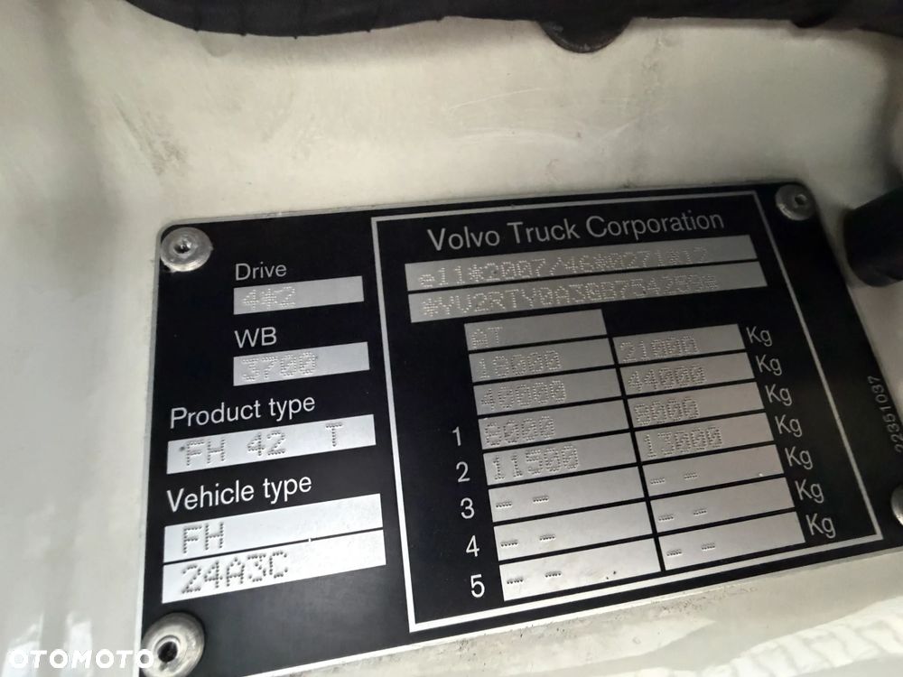 Volvo FH460 z Austrii kabina XL nowa hydraulika 600Tkm oryginalnego przebiegu - 38