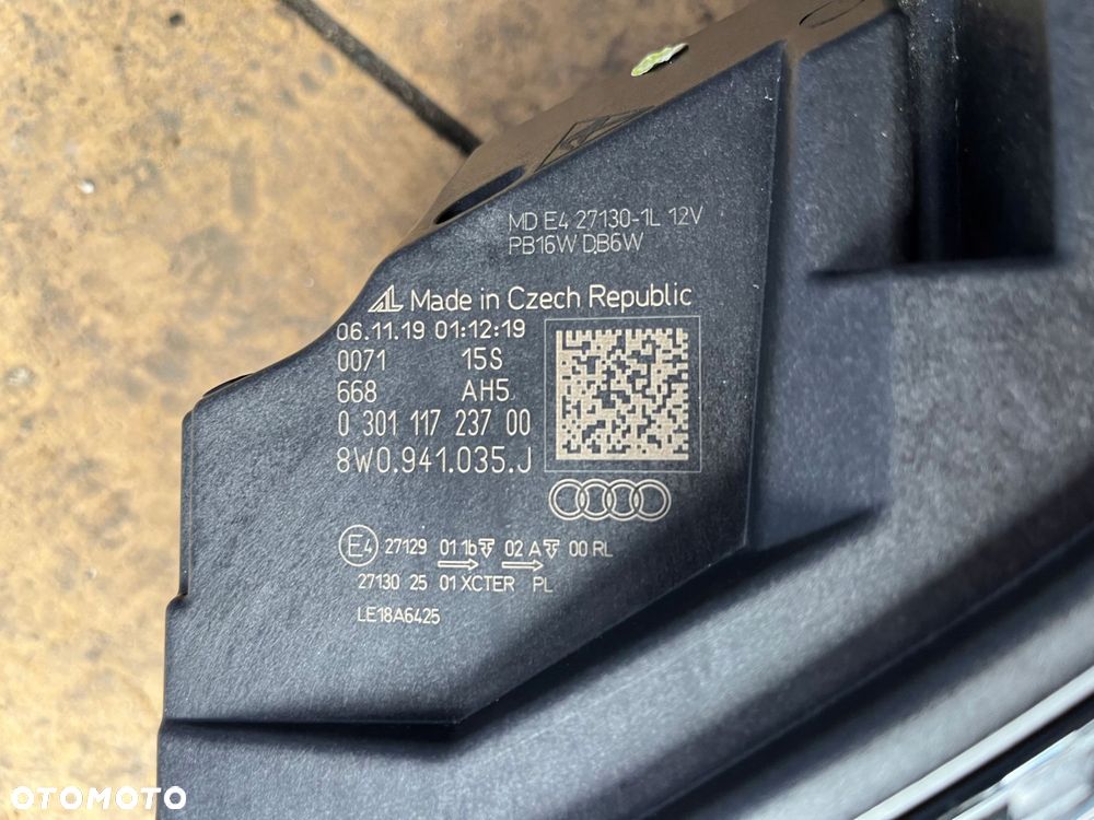lampa lewa przednia audi rs4 8w lift matrix ideał - 4