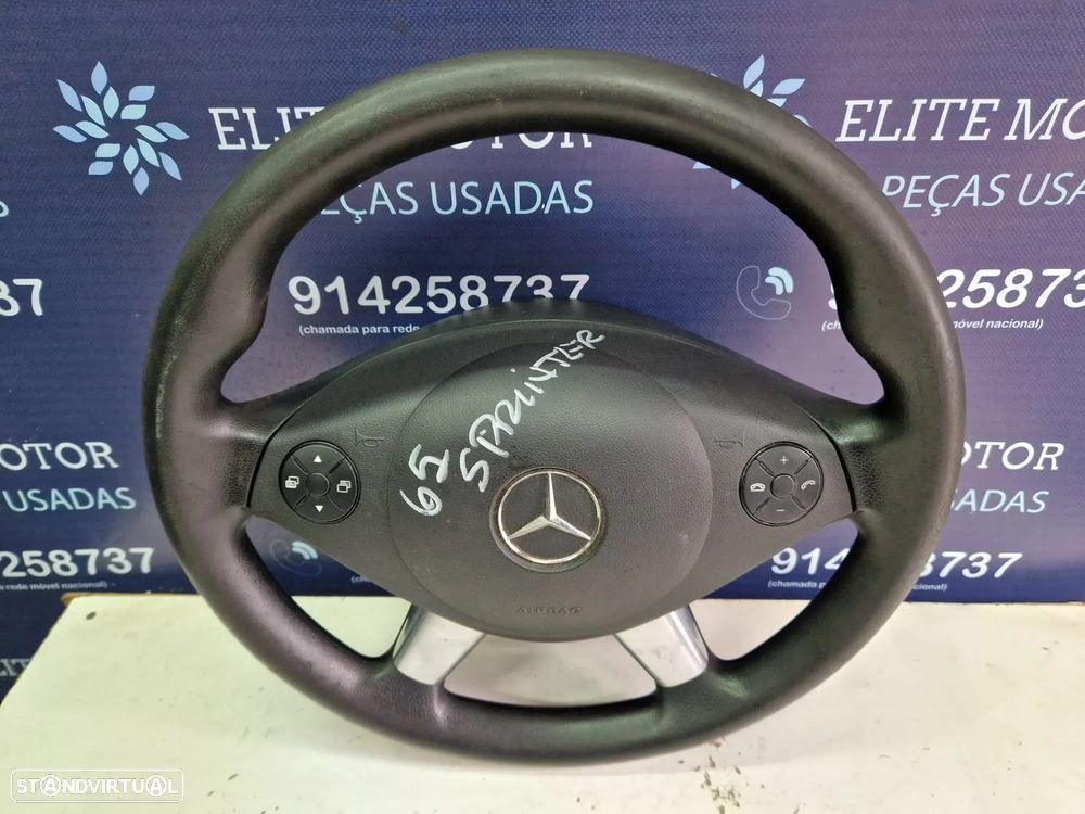 Volante usado borracha com airbag MERCEDES SPRINTER 906 - 4