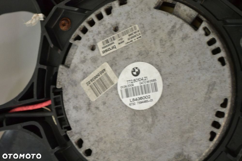 WENTYLATOR CHŁODNICY BMW E60 E61 LCI N47D20A 7594465 - 4