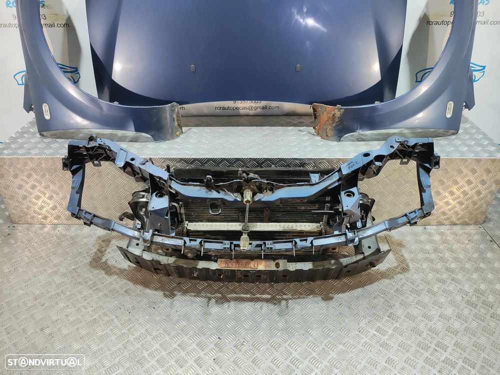 FRENTE COMPLETA FORD FOCUS 2 II MK2 FASE 1 CAPOT PARACHOQUES GUARDA-LAMAS OTICAS RADIADOR VENTILADOR FRENTE FIBRA REFORÇO - 22