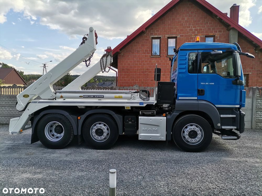 MAN TGS 26.480* 6x2* BRAMOWIEC MEILLER AK16NT* PILOT* Stan Idealny* z NIEMIEC - 3