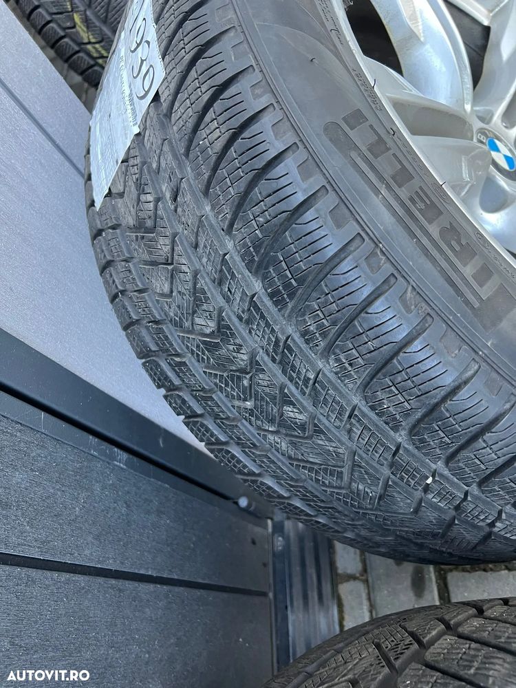 Set jante OEM BMW X5/X6 19' + anvelope iarnă Pirelli Scorpion Winter*RF - 14