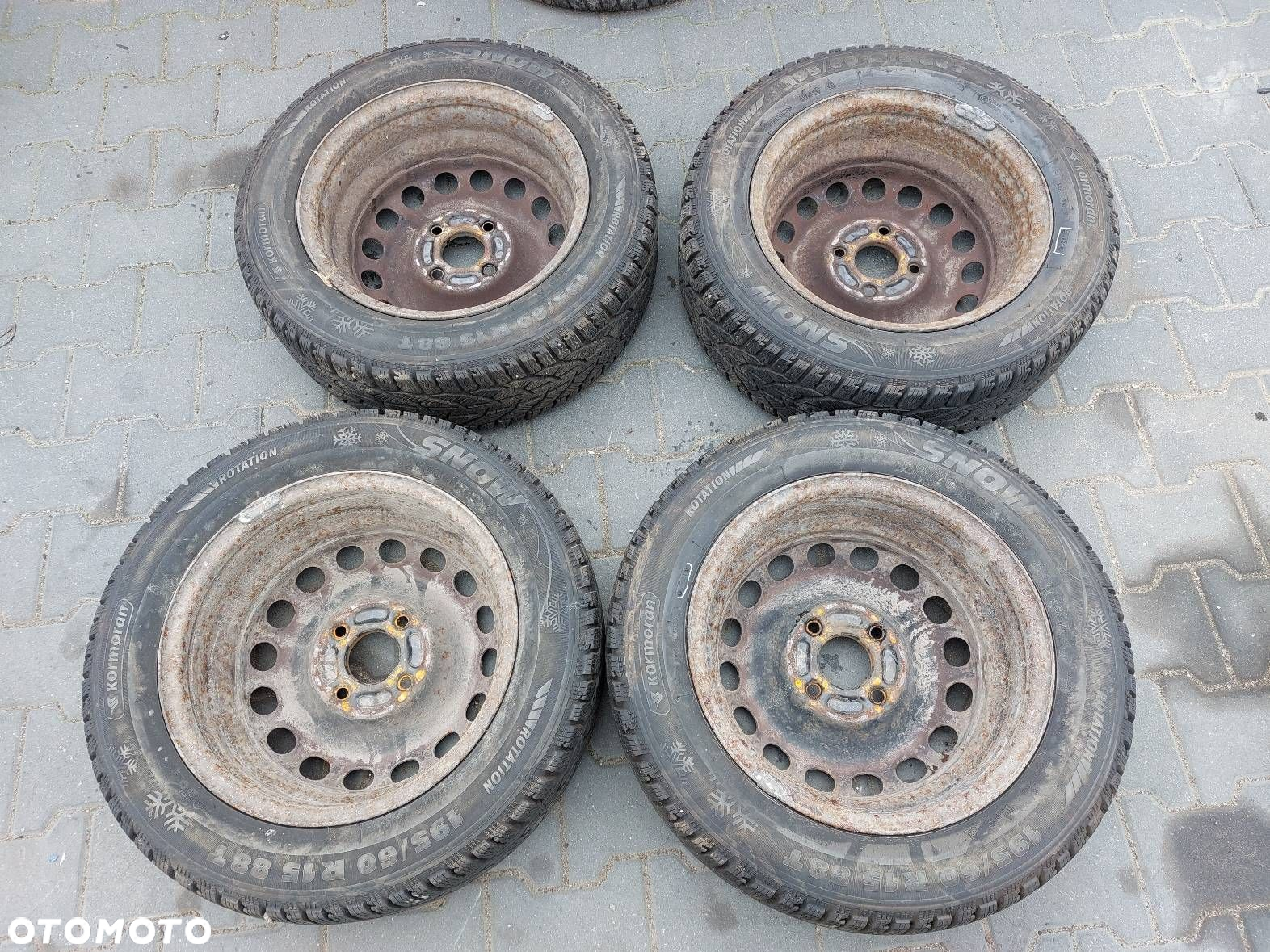FELGI STALOWE 4 SZT 4x114,3 6Jx15 ET44 FI67,1 MISTUBISHI LANCER GALANT - 7