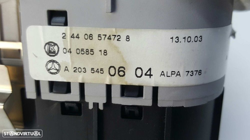 COMANDO DAS LUZES MERCEDES CLASE CLK (W209) COUPE 270 CDI (209.316) - 6