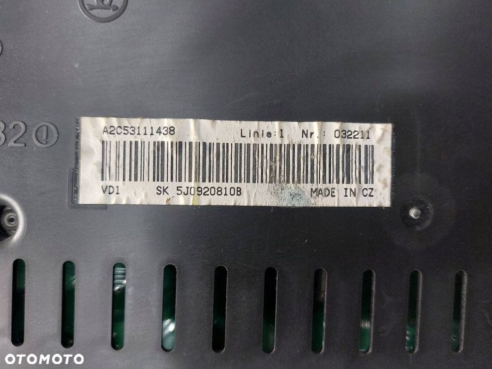 ZESTAW STARTOWY ROOMSTER I 1.6 16V 03C906057AN 6Q1937049F 5J0920810B - 8