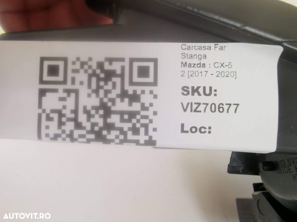 Carcasa Far Stanga Mazda  CX-5 2 2017 2018 2019 2020 In Stare Buna - 8