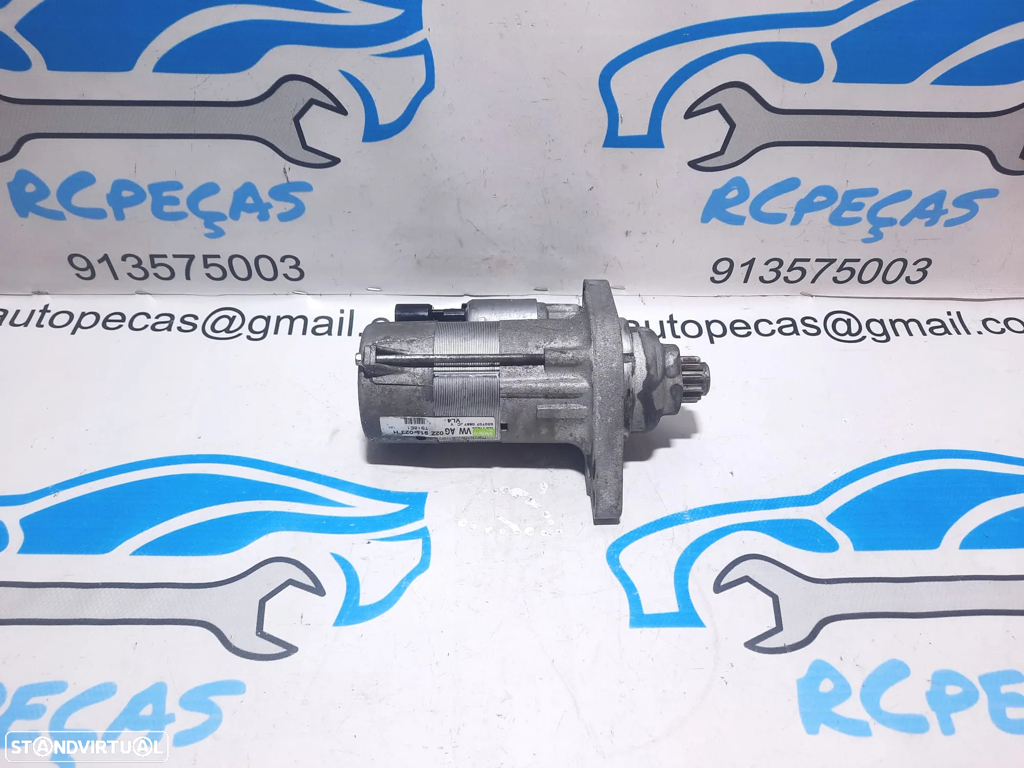 MOTOR ARRANQUE SKODA ROOMSTER 1.9 TDI 8V 100CV ATD 02Z911023H 02Z911023 OCTAVIA  FABIA VW VOLKSWAGEN BORA CADDY TOURAN GOLF SEAT TOLEDO LEON CORDOBA IBIZA ALTEA AUDI A3 - 2