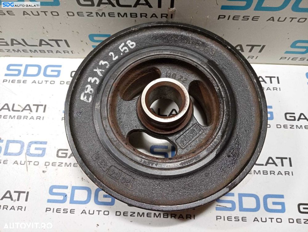 Fulie Vibrochen Arbore Cotit Motor BMW Seria 5 E39 2.5 i Benzina 1998 - 2004 Cod 11237513862 7513862 [M5110] - 1