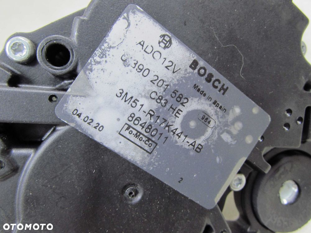 FORD FOCUS VOLVO V50 SILNIK WYCIERACZKI TYL 8648011 3M51-R17K441-AB - 5