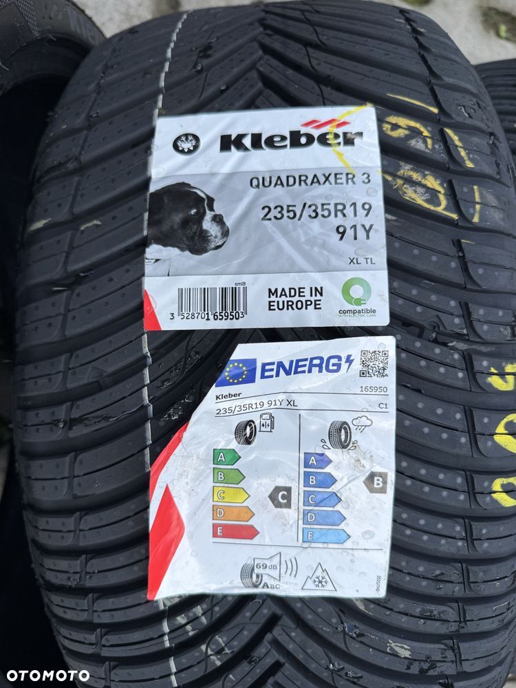 Nowe opony wielosezonowe całoroczne 235/35/19 Kleber 4 sztuki 2026r - 4