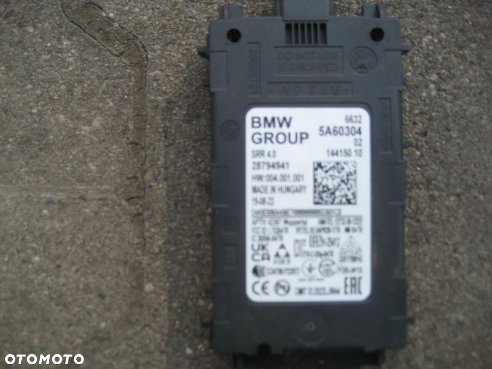 bmw g60 g70 radar asystent pasa ruchu czujnik srr 5a60304 - 2