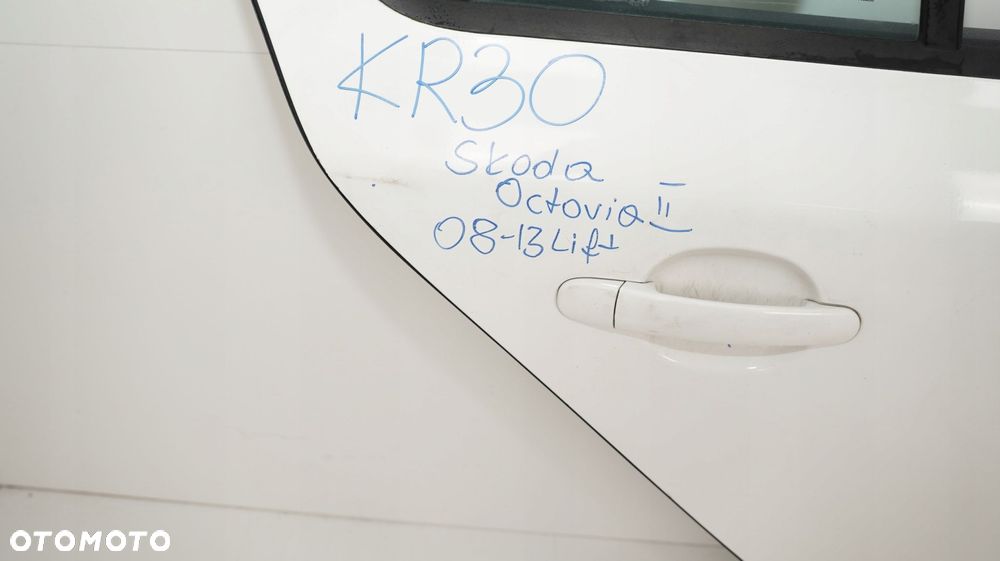 DRZWI PRAWY TYŁ SKODA OCTAVIA II LIFT 08-13R SEDAN LF9E - 12