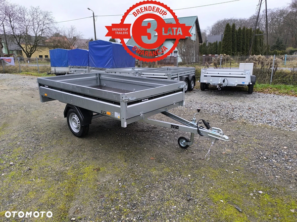 Brenderup Przyczepa Brenderup 3250S 250x142x35 cm 1 oś koła pod spodem HIT CENOWY!