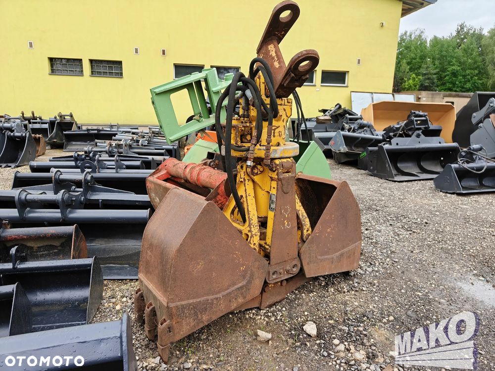 Czerpak hydrauliczny łyżka chwytak rotator 130x60x50cm - 3