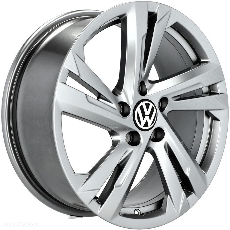 4x Felgi 17 m.in. do VW Arteon Golf 7 8 Passat B7 B8 B9 T-Roc Taos Tiguan III Touran - 2GA601025AM - 7