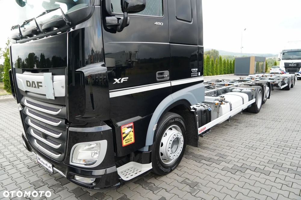 DAF XF 480 / BDF / 6X2 / ZESTAW TANDEM / SSC / KLIMATYZACJA POSTOJOWA / OŚ PODNOSZONA / WECON / PO KONTRAKCIE SERWISOWYM - 11
