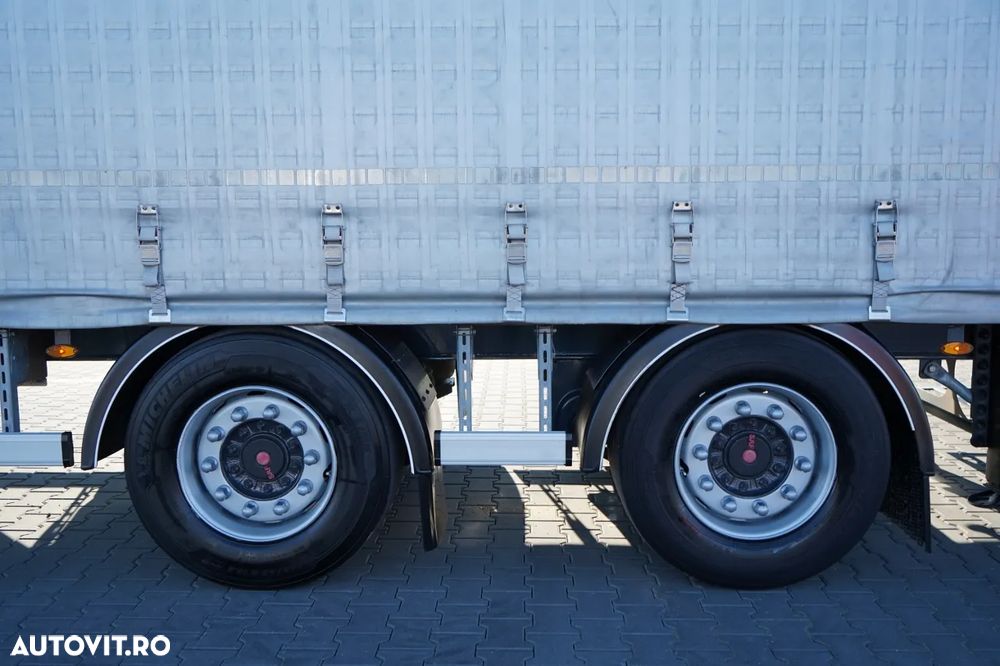 Volvo FH 460 / TRAVEL TANDEM / 120 M3 / AER CONDIȚIONAT PARCARE / AXĂ RIDICATĂ ȘI DE DIRECȚIE / PODEA REZISTENTĂ / + REMORCĂ FRUEHAUF 8,10 M / SAF / - 29